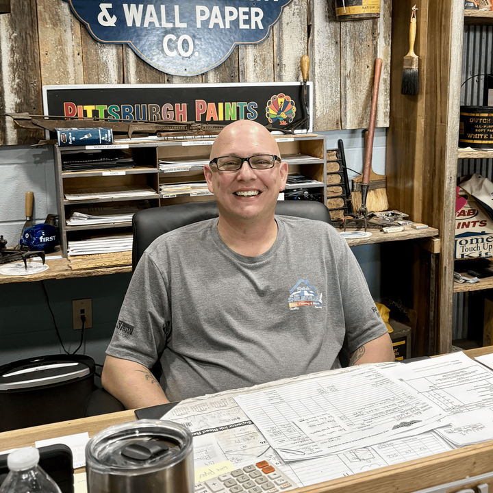 Mauri Kuhn with Shelbyville Paint & Wallpaper Company