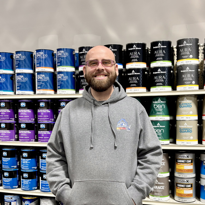 Charlie Tolley with Shelbyville Paint & Wallpaper Company